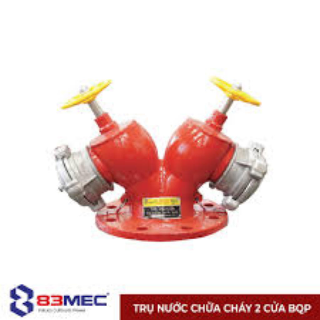 Trụ chữa cháy 2 cửa BQP