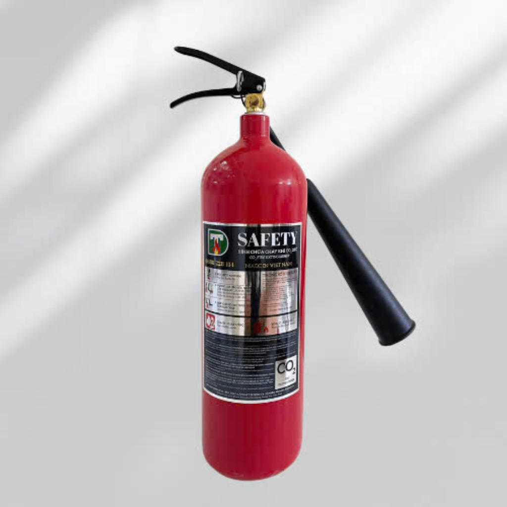Bình chữa cháy khí CO2 Safety 3kg, 5kg