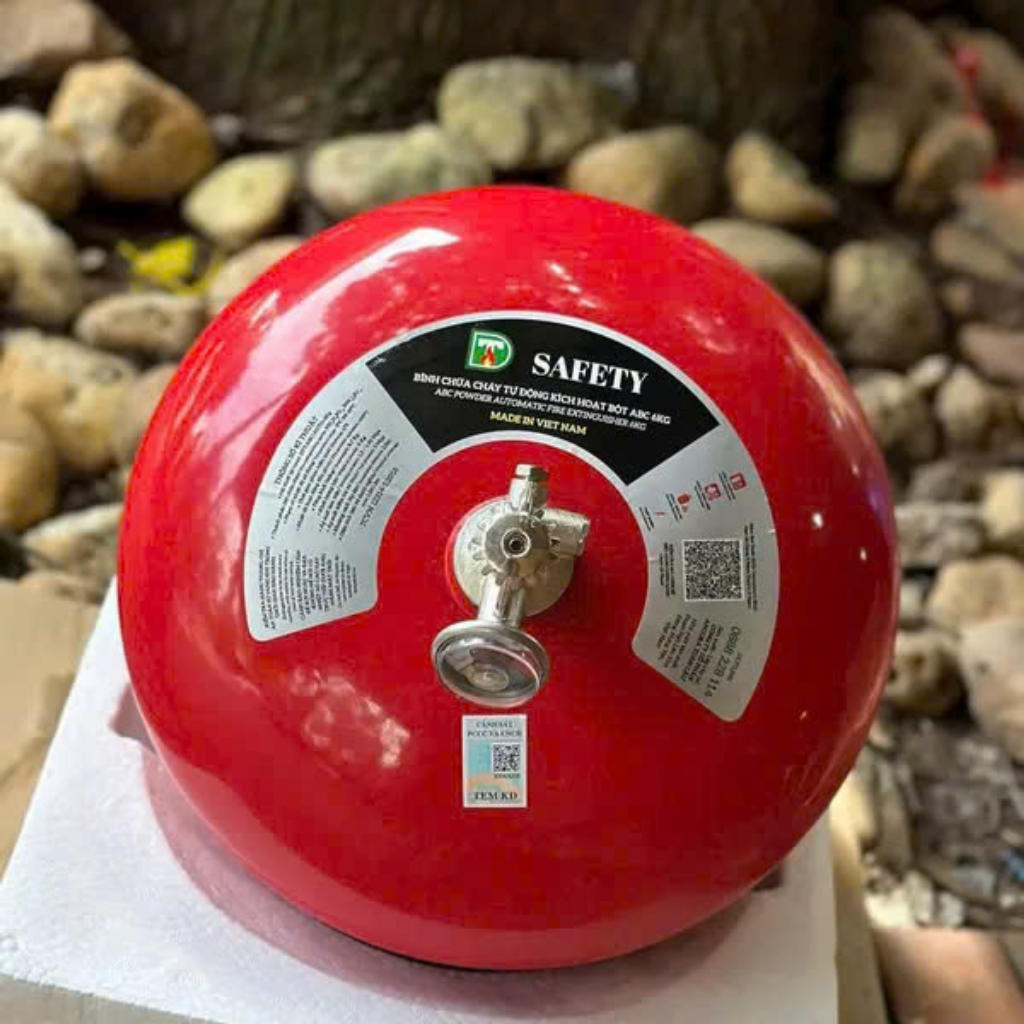 Bình cầu chữa cháy tự động Safety 6kg